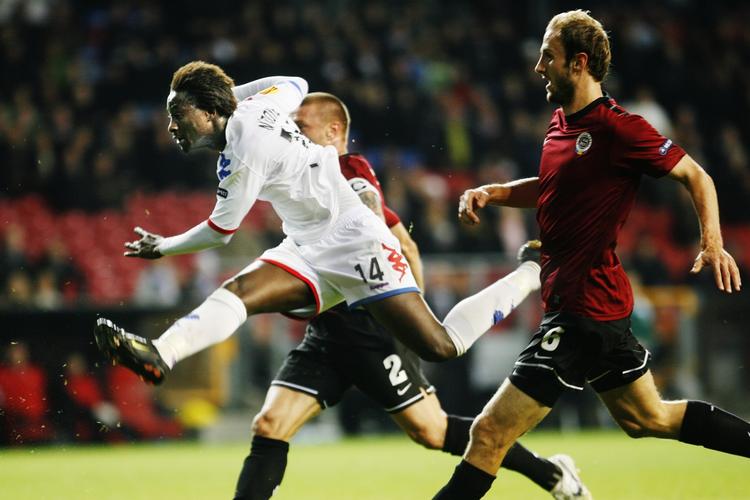 Dame N'Doye sikrede sammen med målmand Johan Wiland  tre point til FCK. 