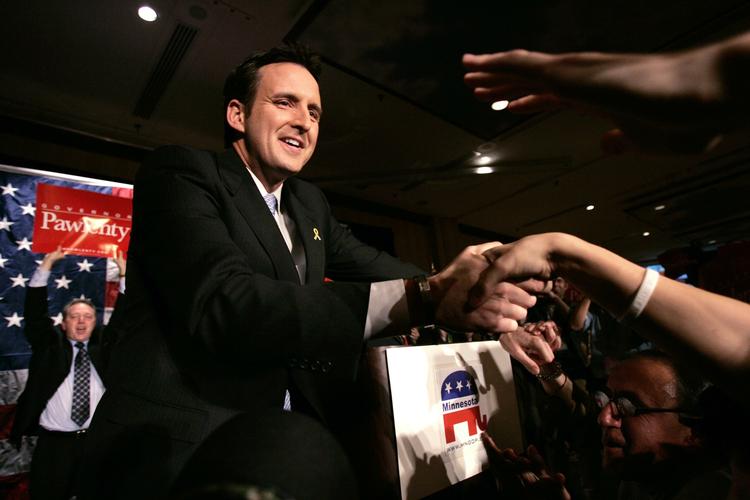 Tim Pawlenty - her på et billede fra midtvejsvalget i 2006. 