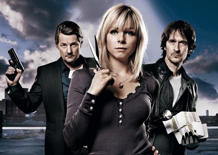 Lars Kaalund, Lars Brygmann og Lene Marie Christensen kan med rette være stolte over serien 'Lulu og Leon', som har imponeret i USA. Du kan stille spørgsmål direkte til Lars Brygmann og Lene Marie Christensen her på politiken.dk på fredag. Foto: TV 3. 