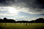 Fodbold i Fælledparken