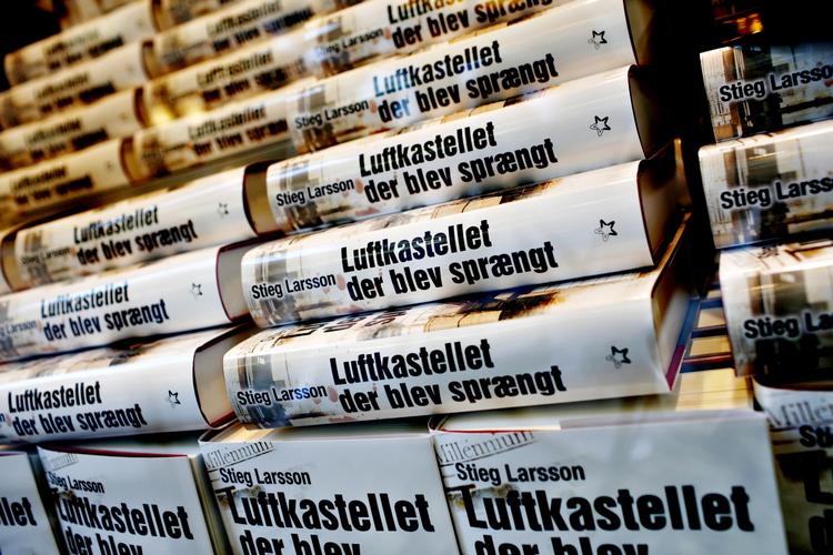 Larsson-stabler hos Gad boghandel på Strøget. Arkivfoto. 
