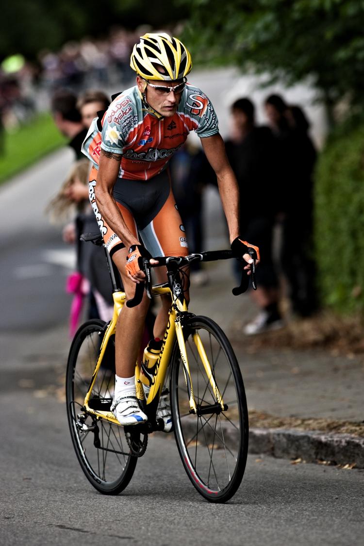 Michael Rasmussen måtte nøjes med en andenplads på Vuelta a Chihuahuas længeste etape. Arkivfoto. 