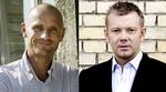 De kan ikke lide hinanden, men har sagt ja til at mødes i aften i showet. Billedmanipulation. Fotos: Ole Buntzen og Peter Hove Olesen 