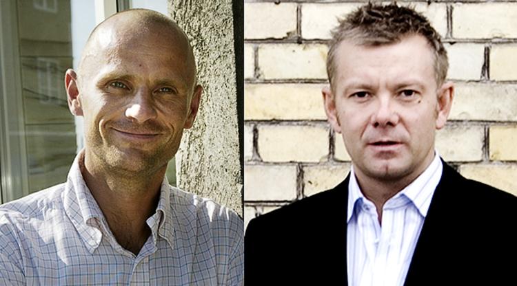 De kan ikke lide hinanden, men har sagt ja til at mødes i aften i showet. Billedmanipulation. Fotos: Ole Buntzen og Peter Hove Olesen 