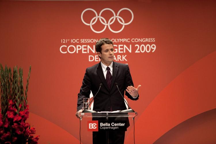 Kronprins Frederik er stolt af at være blevet valgt til IOC. 