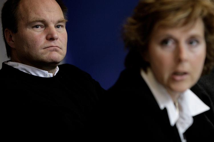 Thomas Becker  og Connie Hedegaard.  Foto: Peter Hove Olesen 