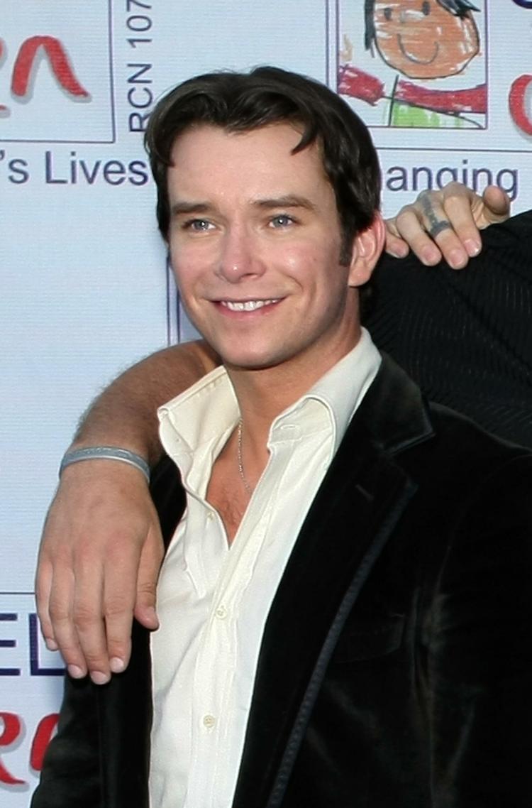Foto fra maj sidste år af ireren Stephen Gately ved velgørenhedsarrangement i London. 
