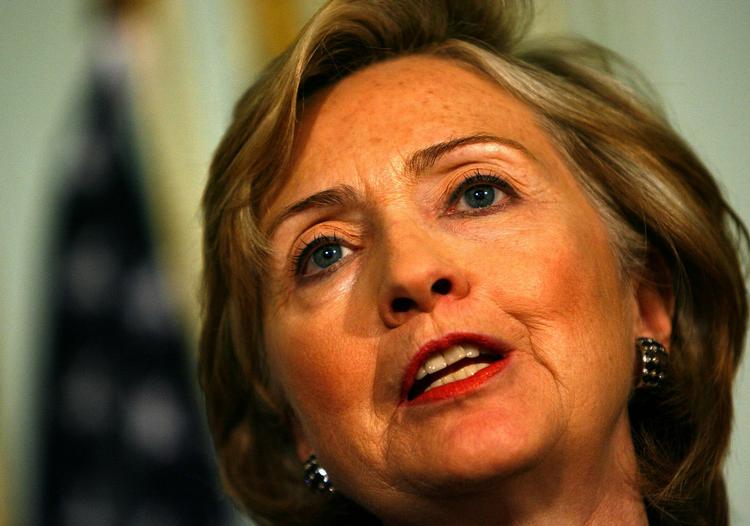 Den amerikanske udenrigsminister Hillary Clinton er i Moskva. 