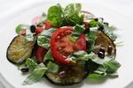 Salat med aubergine