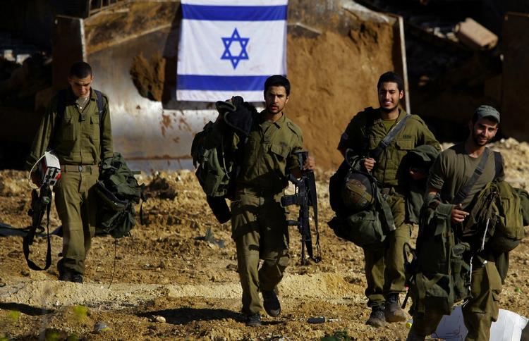 Israelske soldater i Gaza i januar 2009. 