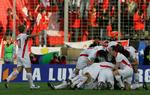 3-0-sejren i lørdags over Luxembourg betyder, at Schweiz kan nøjes med ét point i den sidste kamp mod Israel i dag. Arkivfoto. 