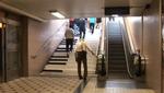 66 procent flere pendlere end normalt valgte at tage trapperne, der på metrostationen Odenplan var blevet til et stort klaver. Skærmdump fra Youtube. 