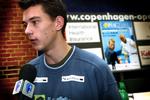 Frederik Løchte Nielsen kunne ikke få sin førsteserv til at fungere, at så var der ikke meget at stille op mod en stærk hollænder. Arkivfoto. 