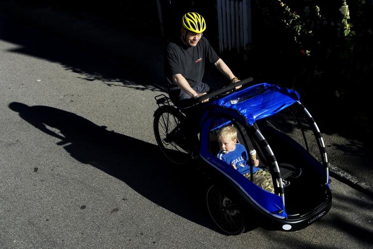 Ladcyklerne fylder mere og mere i det københavnske i det københavnske gadebillede - ikke mindst på cykelstierne. Derfor vil S-kandidat nu gøre cykelstierne bredere. Arkivfoto. 