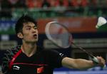 Verdens bedste badmintonspiller, Kinas Lin Dan, kommer ikke til Denmark Open alligevel. Arkivfoto. 
