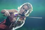 Violinisten Vera ryger videre til finalen i 'Talent 09'. 