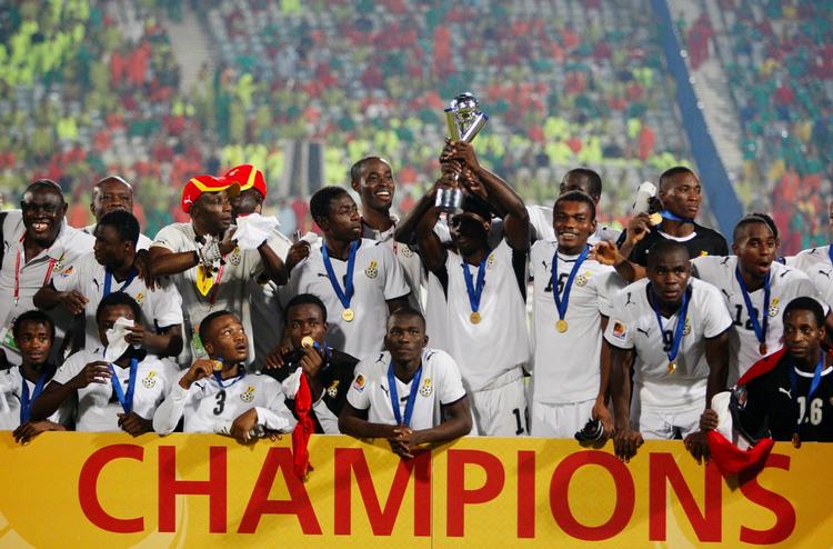 Ghana vandt verdensmesterskabet for U20-landshold med en sejr over Brasilien i finalen. 