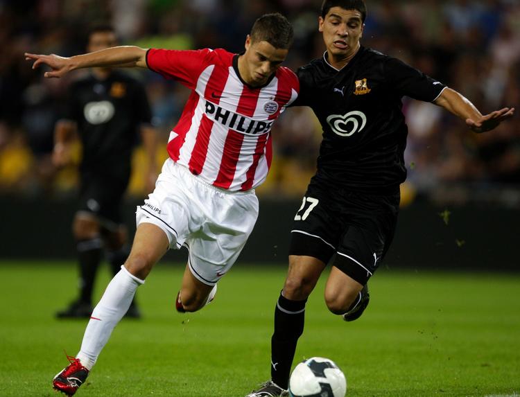 Ibrahim Afellay  (til venstre) er en af de kreative krafter på PSV's midtbane. Arkivfoto. 