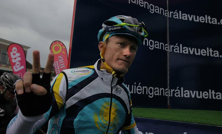 Alexander Vinokourov er tilbage på landevejene. 