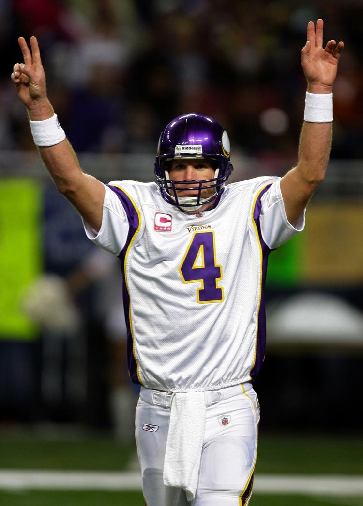 Brett Favre og Minnesota Vikings har fortsat ikke tabt i denne sæson. 