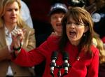 Guvernørerne Mitt Romney og Mike Huckabee har effektivt overhalet Sarah Palin som republikanernes foretrukne præsidentkandidat. Arkivfoto 