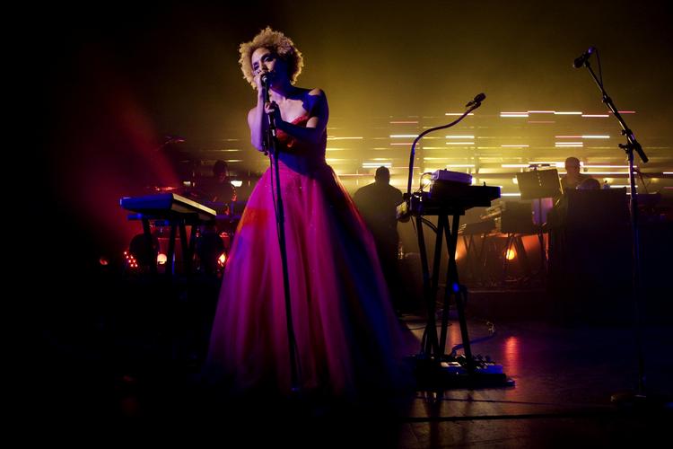 Massive Attack havde et væld af gæstesolister med i Falkoner Salen. 