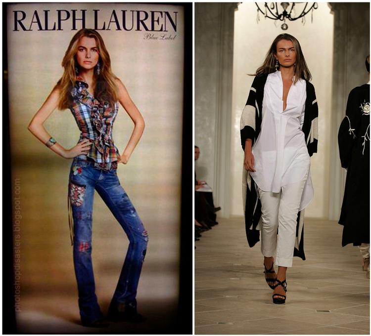 Model Filippa Hamilton er blevet skåret helt ind til benene af Ralph Laurens kreative afdeling. Det er hun ikke tilfreds med. 