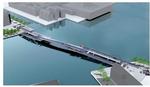 The longest bridge from Nyhavn to Christianshavn. 