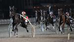 En af Steen Juuls to sejre i aften blev hentet med Speedy Prince. 