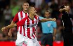 PSV Eindhoven kvalificerede til Europa League med to gange 1-0 over Beni Yehuda Tel Aviv. I returkampe i Eindhoven scorede Timmy Simons på sraffespark. Arkivfoto. 