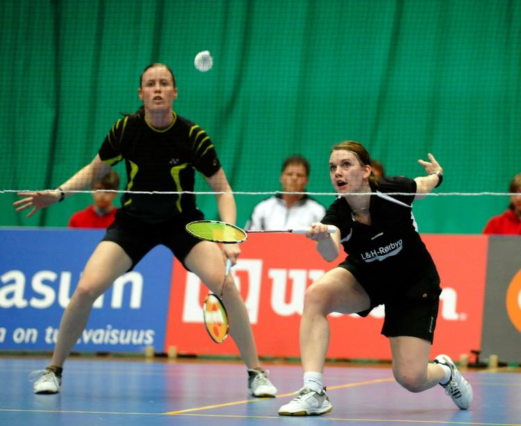 Denmark Open er den næstsidste turnering som par for Kamilla Rytter Juhl (tv.) og Lena Frier Kristiansen. Arkivfoto. 
