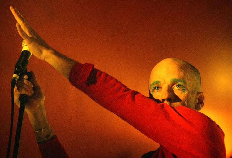 Michael Stipe og de øvrige medlemmer af R.E.M. kræver klarhed over, om deres musik er blevet brugt i forbindelse med tortur.  Arkivfoto: Ricky John Molloy 