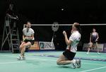 Jubel. Kamilla Rytter Juhl og Lena Frier Kristiansen er i finalen ved Denmark Open. 