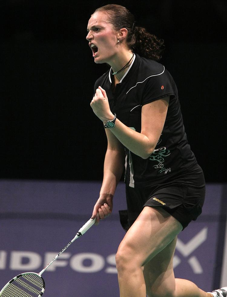 Tilbage. Tine Rasmussen spillede sig i sin første finale siden marts ved Denmark Open. 