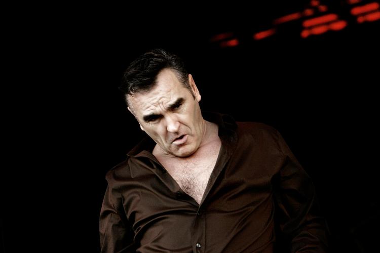 Arkivbillede af Morrissey fra Roskilde Festival 2006 