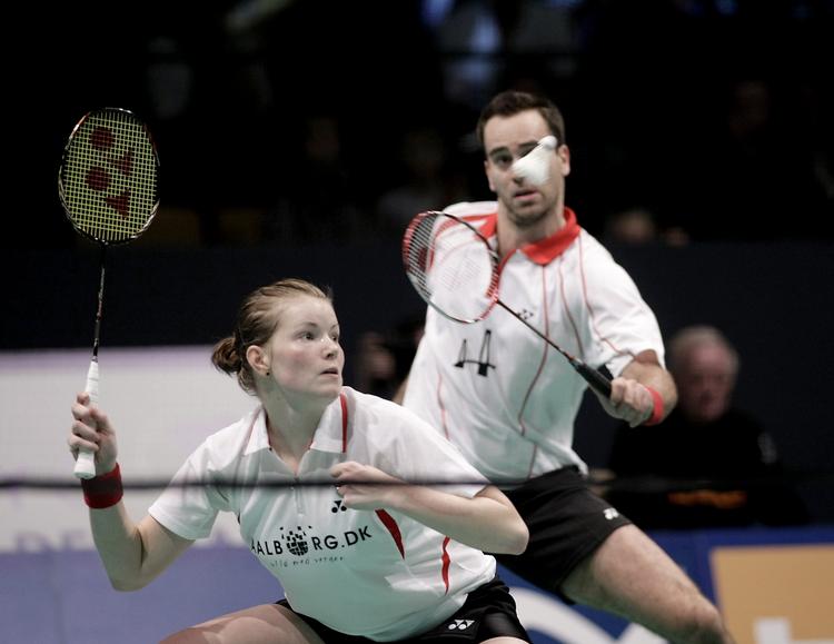 Dejavu. Mixed doublen med Joachim Fischer og Christinna Pedersen vandt finalen i Denmark Open. 