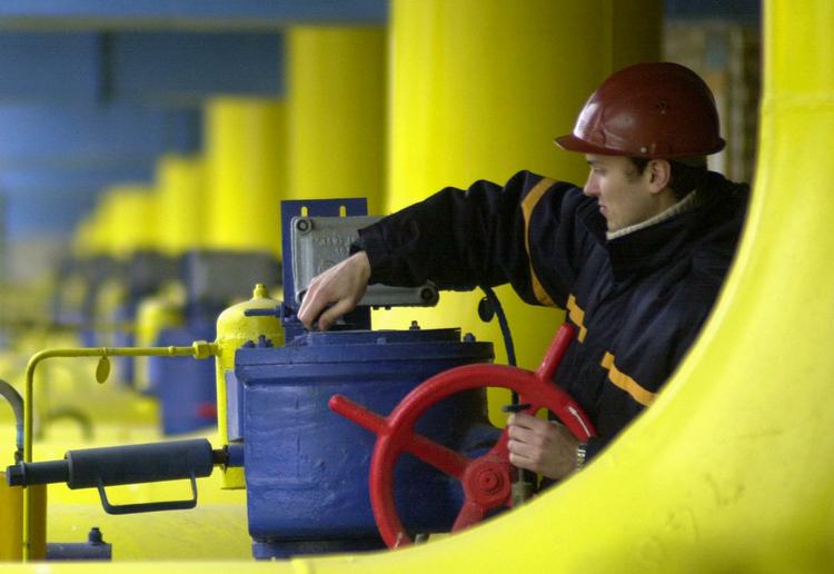 De russiske gasleverancer til Ukraine - hvorfra dette billede stammer - har kørt ganske ustabilt. Svenske eksperter advarer om, at Rusland bruger gasafbrydelser politisk. 