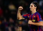 Målfest. Zlatan Ibrahimovic scorede to mål, da Barcelona vandt 6-1 over Zaragoza. 