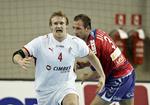Sejrsglæde. Lasse Boesen har scoret det afgørende mål mod Serbien under VM-turneringen i Kroatien. Arkivfoto. 
