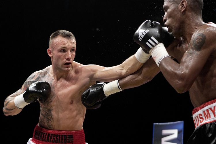 Mikkel Kessler vandt for lidt over en måned siden på knockout i 4. omgang mod Gusmyr Perdomo. Arkivfoto. 