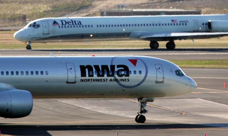 Det involverede fly var af typen Airbus A-320. Nortwest Airlines blev i fjor overtaget af Delta Air (arkivfoto) 