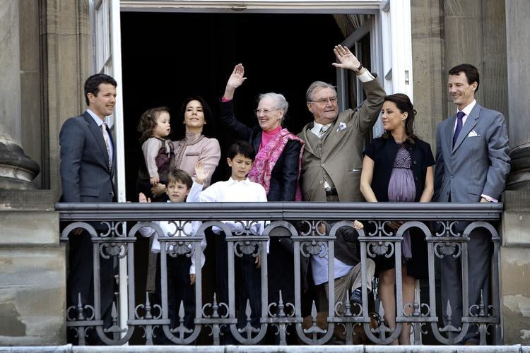 Frihed. Dronning Margrethe fylder 69 år og bliver fejret på Amalienborg Slotsplads. (Arkivfoto). 