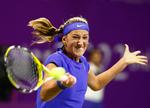 OVERBEVISENDE. Victoria Azarenka kom flyvende fra start med en sikker sejr over Jelena Jankovic. 
