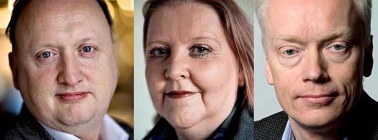 Redaktør-enighed. Hverken Tøger Seidenfaden fra Politiken, Lisbeth Knudsen fra Berlingske Tidende eller Jørn Mikkelsen fra Jyllands Posten vil denne gang genoptrykke Muhammed-tegningerne. 