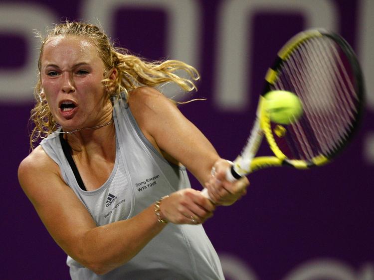 fokus. Caroline Wozniacki vil koncentrere sig om at spille god tennis. 