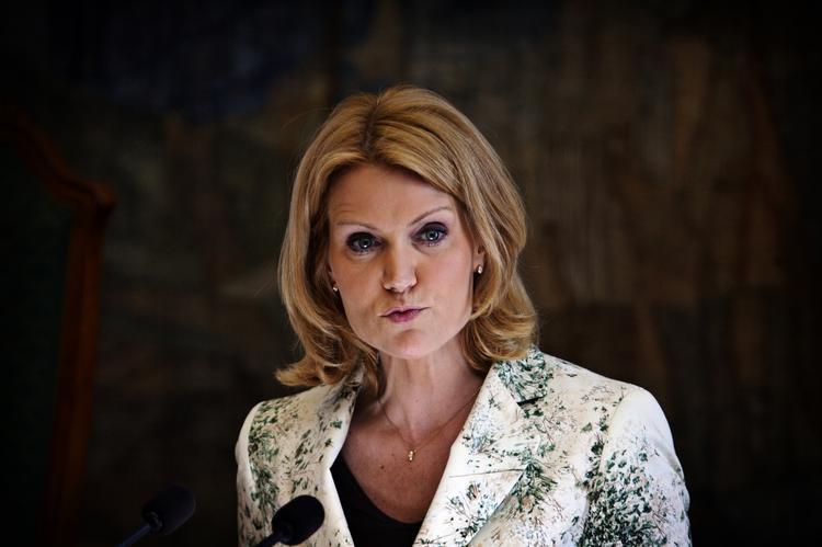 The Social Democratic Leader Helle Thorning Schmidt. The latest poll suggests that if an election were held today, she would become prime minister by a narrow margin. Archive. 