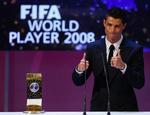titelindehaver. Cristiano Ronaldo kan genvinde titlen i december. Arkivfoto. 