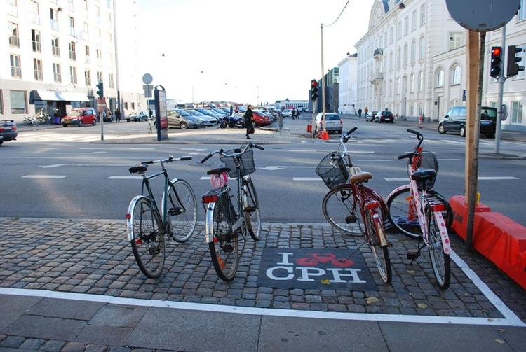 Nu får Københavns cyklister P-båse ligesom motorcyklister og bilister. 