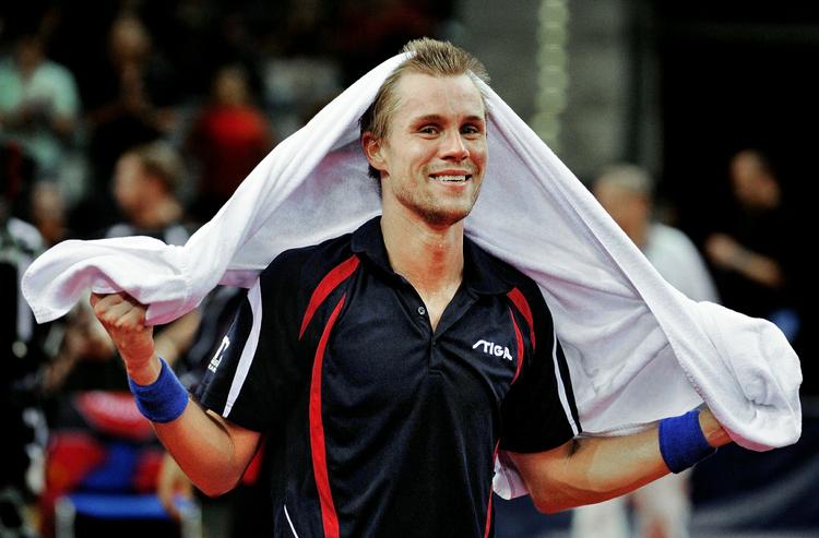 Avancement. Michael Maze er klar til kvartfinalen i England Open. Arkivfoto. 