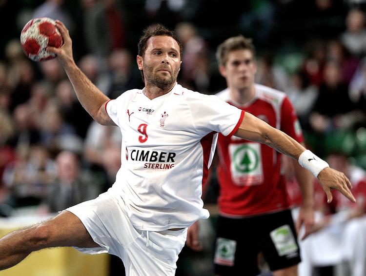 Topscorer. Seks mål var mod Norge nok til at gøre Lars Christiansen til dansk topscorer - nok en gang. 